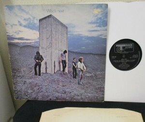 ☆彡 英國盤 The Who Who's Next [ UK ORIG '71 Track Record 2408 102 ]