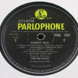 ☆ Loud Cut彡 英國盤 The Beatles Rubber Soul [ UK ORIG mono '65 Parlophone PMC 1267 ] MAT 1/ 1 確認済みの画像4