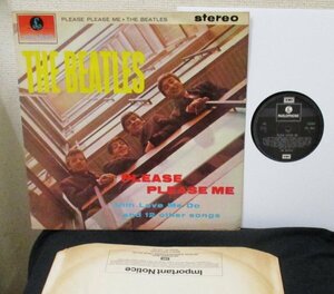 ☆彡 英國盤 The Beatles Please Please Me [ UK stereo '71 Parlophone PCS 3042 ]