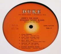 ☆彡 Bobby Bland Here's The Man [ US mono EARLY 60'S Duke DLP 75 ]_画像4