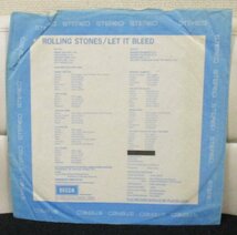 ☆彡 英國盤 Rolling Stones Let It Bleed [ UK ORIG '69 Decca SKL 5025 ]RARE ORIGINAL Unboxed Labels_画像4