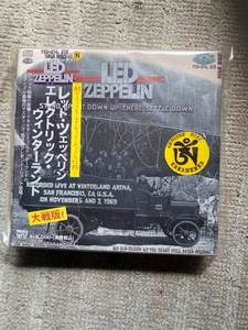  Led Zeppelin STAND UP, SIT DOWN UP THERE SETTLE DOWN 4 CD Magnet Box. Tarantura 戦争Box!