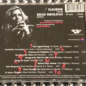  ●CD● FLEURINE,BRAD MEHLDAU / Close Enough for Love (601215754827)の画像2