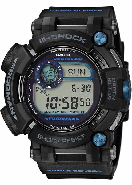 [カシオ] 腕時計 G-SHOCK【国内正規品】ダイバーズウォッチ FROGMAN 電波ソーラー GWF-D1000B-1JF
