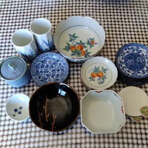 皿など　陶器　まとめ売り　和食器　赤峰　橘吉　庫山窯