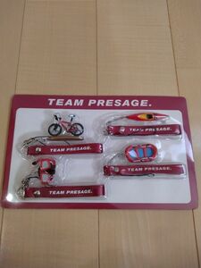 非売品　日産TEAM PRESAGE　フィギュア付ストラップ