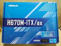 ASrock H670M-ITX/ax LGA1700 DDR4 Mini-ITX ジャンク品_画像1