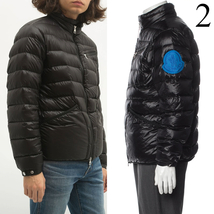 MONCLER 1952 LIAM ダウンジャケット 定価17万　サイズ 2　モンクレール ジーニアス　ライトダウン　ダウン　黒　青_画像1