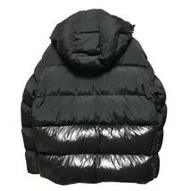 4　MONCLER GENIUS 1952 22AW ACHILL ダウンジャケット　黒 紫　定価302500円　モンクレール　ジーニアス　デカロゴ　パッチ　赤_画像6