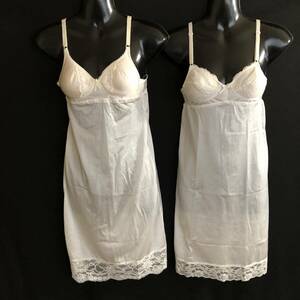 SD-365　☆♪The LECIEN co EXCEL Pretty Ladys Lingerie♪☆ エレガンスブラスリップ　2点　A70Mサイズ（B80cm　丈95cm）