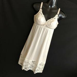 SD-386 ☆♪The カドリールニシダ co　EXCEL Beauty Madams Lingerie ♪☆ エレガンスブラスリップ　A75Lサイズ（B85cm　丈90cm）