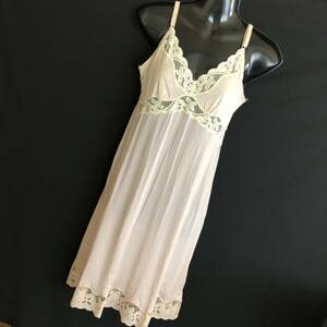 SX-761　☆♪The Wacoal PS7907 EXCEL Beauty Madams EXCEL Lingerie ☆♪エレガンスドレススリップ 　Lサイズ(B90cm 丈100cm)