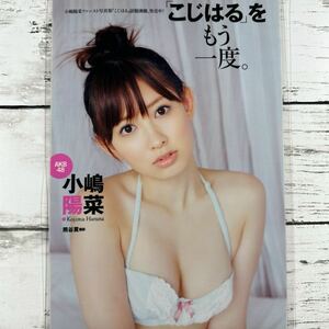 [高品質ラミネート処理][ 小嶋陽菜 AKB48 ] プレイボーイ 2009年48号 雑誌 切り抜き 4ページ 水着 グラビア アイドル 芸能人 女優