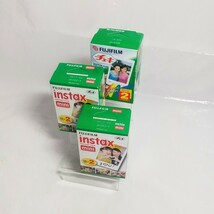 ジャンク　★　チェキ　期限切れ 未使用フジフィルム Fujifilm instax mini インスタントフィルム 6パック 富士フィルム　cheki_画像1