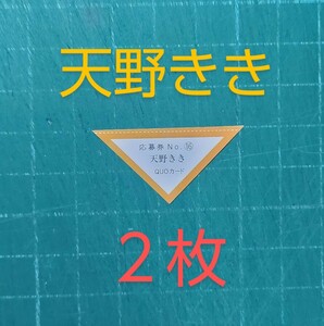 ■２枚セット■★在庫６★応募券　週刊少年マガジン １６号　天野きき　直筆サイン入りチェキ クオカード　抽プレ　★送料63円〜　即日発送