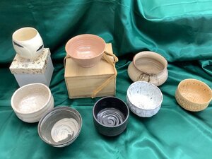 茶碗 湯呑み 茶道具 8点まとめ 中古品 ACB