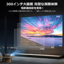 2023プロジェクター 小型 15000lm 5G WIFI 4K対応_画像6