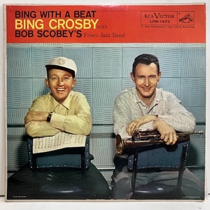 ■即決 VOCAL Bing Crosby Bob Scobey / Bing With A Beat LPM-1473 jv6270 米オリジナル、Dg Mono ビング・クロスビー