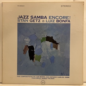 ■即決 JAZZ Stan Getz / Jazz Samba Encore v6-8523 j40318 米オリジナル、Dg Stereo スタン・ゲッツ
