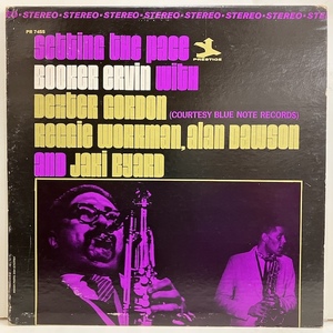 ■即決 JAZZ Booker Ervin / Setting the Pace Prst7455 j40361 米盤60年代後半のプレス、紫Trident Stereo、Vangelder刻印