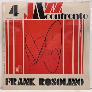 ■即決 JAZZ Frank Rosolino / Jazz A Confronto Hll101-4 ej4582 伊盤、赤白、シュリンク フランク・ロソリーノ