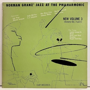 ■即決 JAZZ Norman Granz Jazz At The Philharmonic / new Volume 3 mgvol3 j40455 米オリジナル LES PAUL 艶Tp/クレフ Dg Gg Mono