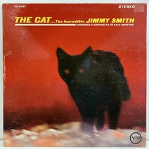 ■即決 JAZZ Jimmy Smith / the Cat V6-8587 j39741 米盤、ミゾナシ黒銀Mgm/T Vangelder刻印、Stereo ジミー・スミス_画像1