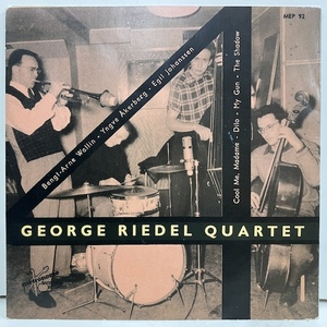 ■即決 JAZZ George Riedel / Cool Me Madame mep92 ej4595 スウェーデン・オリジナル 4曲入り7インチ