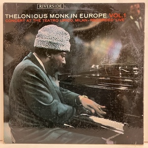 ■即決 JAZZ Thelonious Monk / In Europe vol1 rlp002 ej4623 英オリジナル、青銀ウチミゾMono