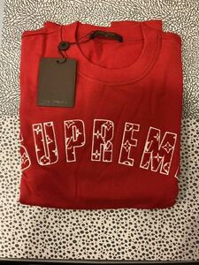 17AW supreme LOUIS VUITTON シュプリーム ルイヴィトン SUPREME LV Arc Logo Crewneck アーチロゴ モノグラム スウェット XXL Supreme 