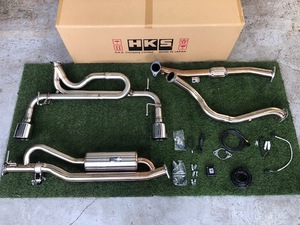 程度良好 HKSマフラー VIITS－EX002 アバルト595 コンペティツィオーネ エッチ・ケー・エス EXHAUST ABARTH 595 221123 可変バルブ