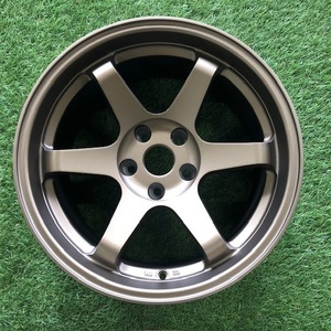 4本価格 新品 未使用 17×9.5J+0 114.3 国内在庫 即納 発送 スカイライン シルビア JZX100 RX サーキット ドリケツ 深リム コンケーブ