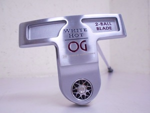 【中古】 オデッセイ ホワイトホットOG 2-BALL BLADE TOUR LINED オリジナルスチール[34] 3 パター スチール おすすめ メンズ 右