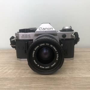 【1000円スタート】CANON キャノン 一眼レフカメラ AE-1 PROGRAM レンズ:ZOOM LENS FD 35-70ｍｍ 1:3.5-4.5 フィルムカメラ