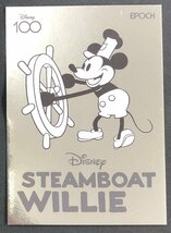 ■FH[表面若干キズ有]Disney創立100周年 EPOCH 2023 MICKEY MOUSE ミッキーマウス 蒸気船ウィリー SW-01 300枚限定 シリアル入り_画像1