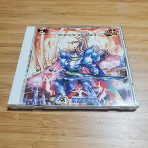 NEC ウィンズ オブ サンダー WINDS OF THUNDER チラシ有 PCエンジン 送料230円～ レアの画像1