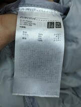 5．2点ユニクロ UNIQLO シームレス ウルトラライトダウンジャケット /インナーダウンジャケットコンパクトダウンレディースLグレー茶系x211_画像8