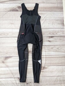 19．パールイズミ PEARL IZUMI 3D NEO ビブショーツ サロペット サイクリングウェア メンズXL 黒茶系x307