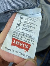 1．ビックサイズ 99年製 リーバイス LEVI'S 508 デニムジーンズ パンツ W42L34　ネイビーy404_画像4