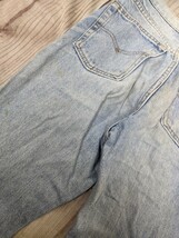 11．93年製 米国製 リーバイス USA製 LEVI'S　デニムジーンズ パンツ W30L30　ネイビー系 y404_画像5