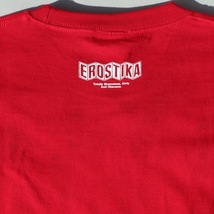 Lサイズ ロッキンジェリービーン EROSTIKA “PLATOON OF BIG TITS” Tシャツ 赤色 RockinJerryBean_画像3