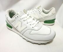 New Balance WR996SG 23.5cm ニューバランス 996 レディースモデル ホワイト グリーン 白 緑 クラシックスニーカー ランニングシューズ_画像1