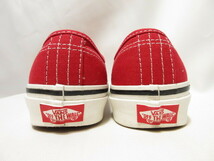 VANS AUTHENTIC Anaheim Factory Collection 23cm バンズ アナハイム ファクトリー コレクション オーセンティック レッド 赤_画像6