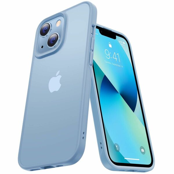 ☆【本体の色・5色】CASEKOO iPhone 14 / 15 Plus 用 ケース 耐衝撃 滑り止め MIL規