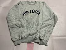 米軍放出品　AIR　FORCE　スェットトレーナー　M　⑥　中古品_画像1