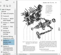 ワーゲンバス タイプ2 T2 トランスポーター 整備書 修理書 配線図 リペアマニュアル フォルクスワーゲン TYPE2 Transporter デリバリーバン_画像8