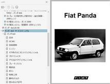 Fiat Panda パンダ 141 整備書　修理書　ワークショップマニュアル_画像2