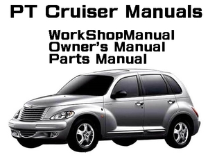  Chrysler PT Cruiser Work shop manual service book wiring parts list owner's manual 