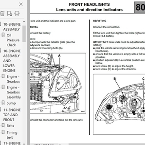 ルノー クリオ Renault Clio01-08 整備書 ワークショップマニュアル 修理書 ボディー修理 Clio クリオ2 クリオ3 Clio1 Clio2 Clio3 の画像4