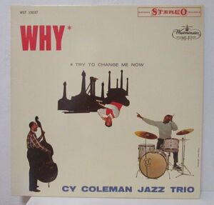 JAZZ LP/SPAIN REISSUE/美盤/Cy Coleman Jazz Trio - Why Try To Change Me Now/Ｂ-11888